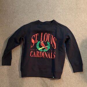 St. Louis Cardinals Kids Black Sweatshirt